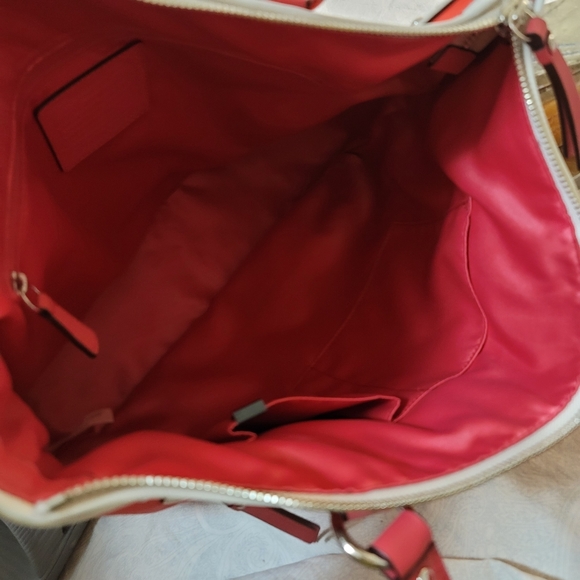 Coach Smooth Leather color block Tote - Picture 6 of 11